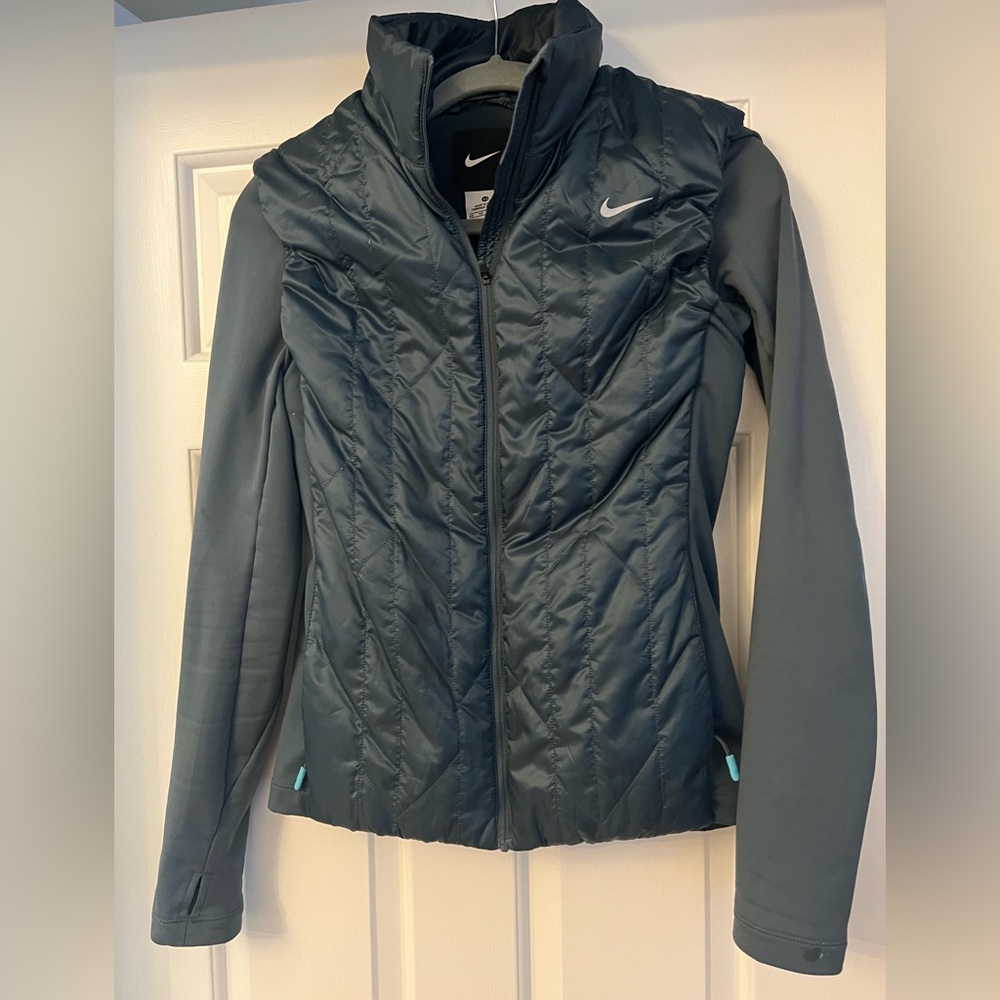 Nike Women's Teal Puffer Jacket
